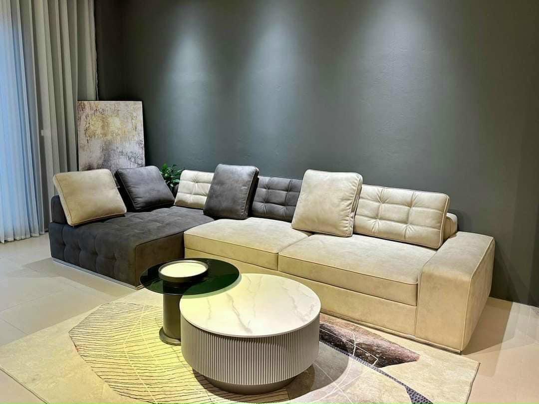 Sofa bọc nỉ nhung