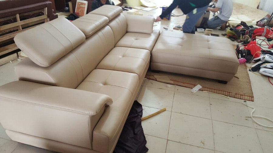 Bộ sofa hiện đại khung sồi mút việt nhật