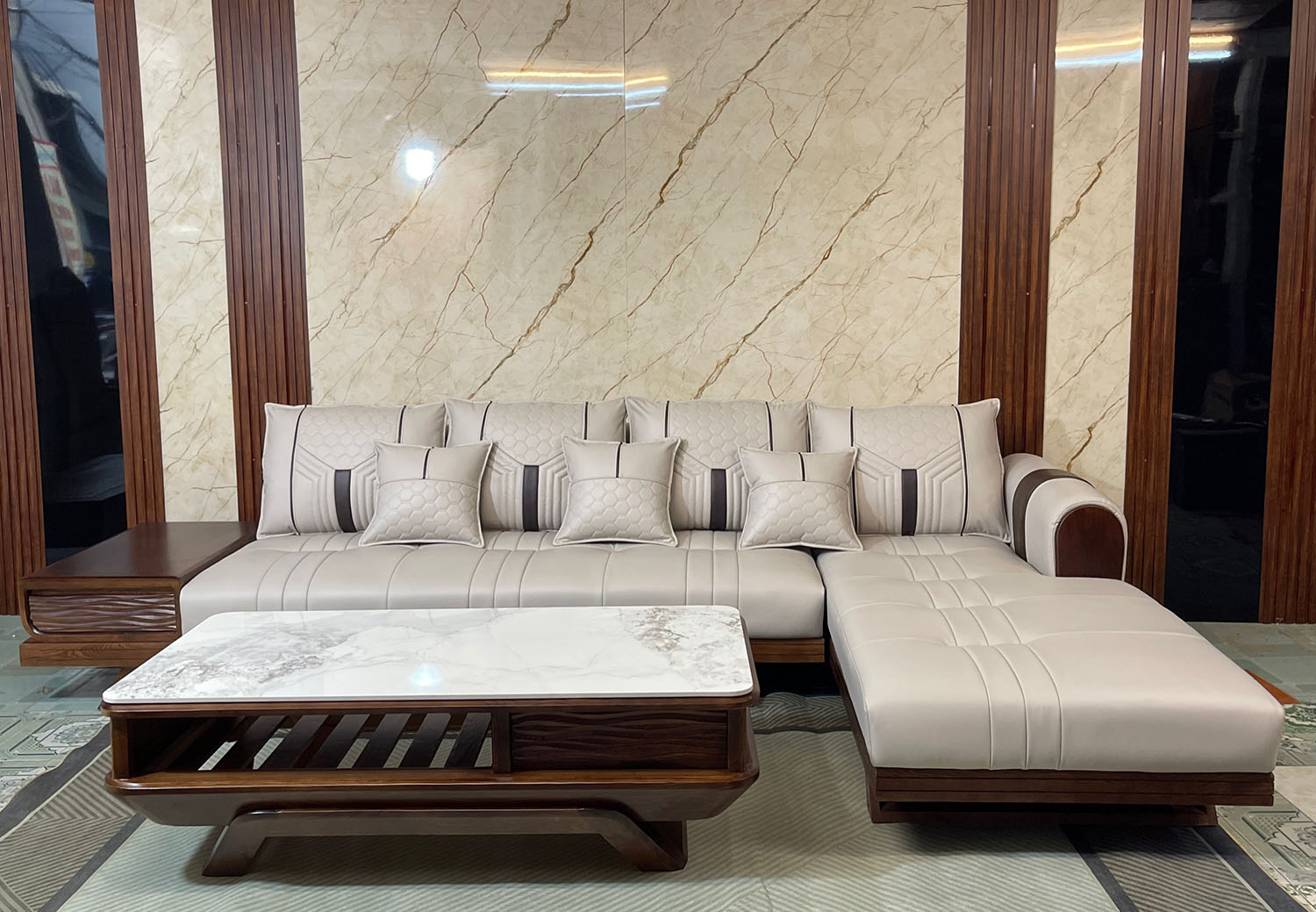 Sofa Phòng Khác Cao cấp chất liệu khung gỗ sồi tần bì